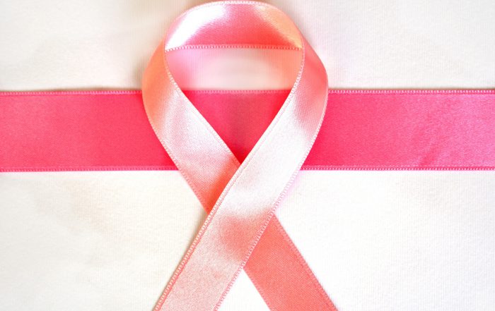 Pink ribbon for breast cancer awareness